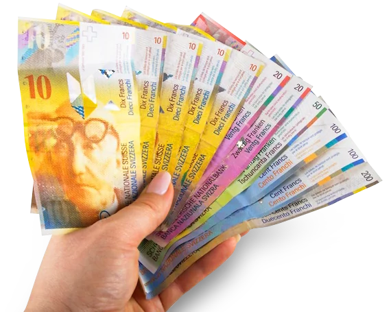 Старые швейцарские франки